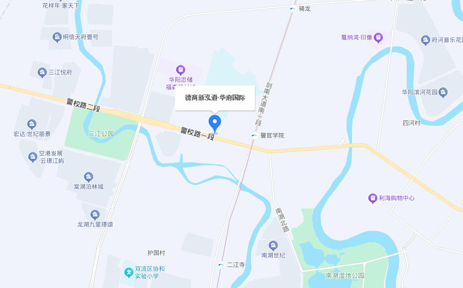 华府国际位置图